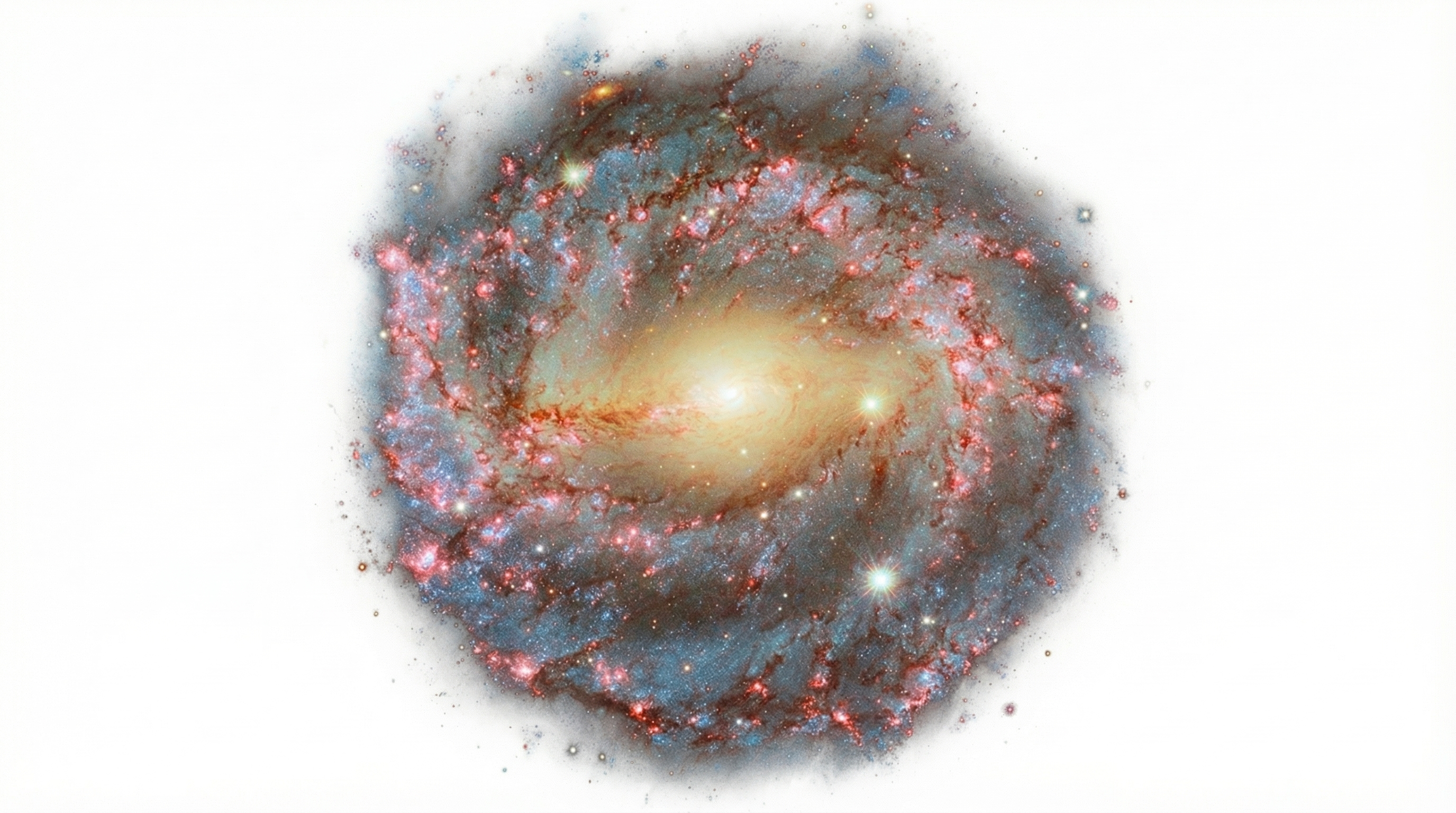 Deep space exploration visualization representing frontier technology challenges